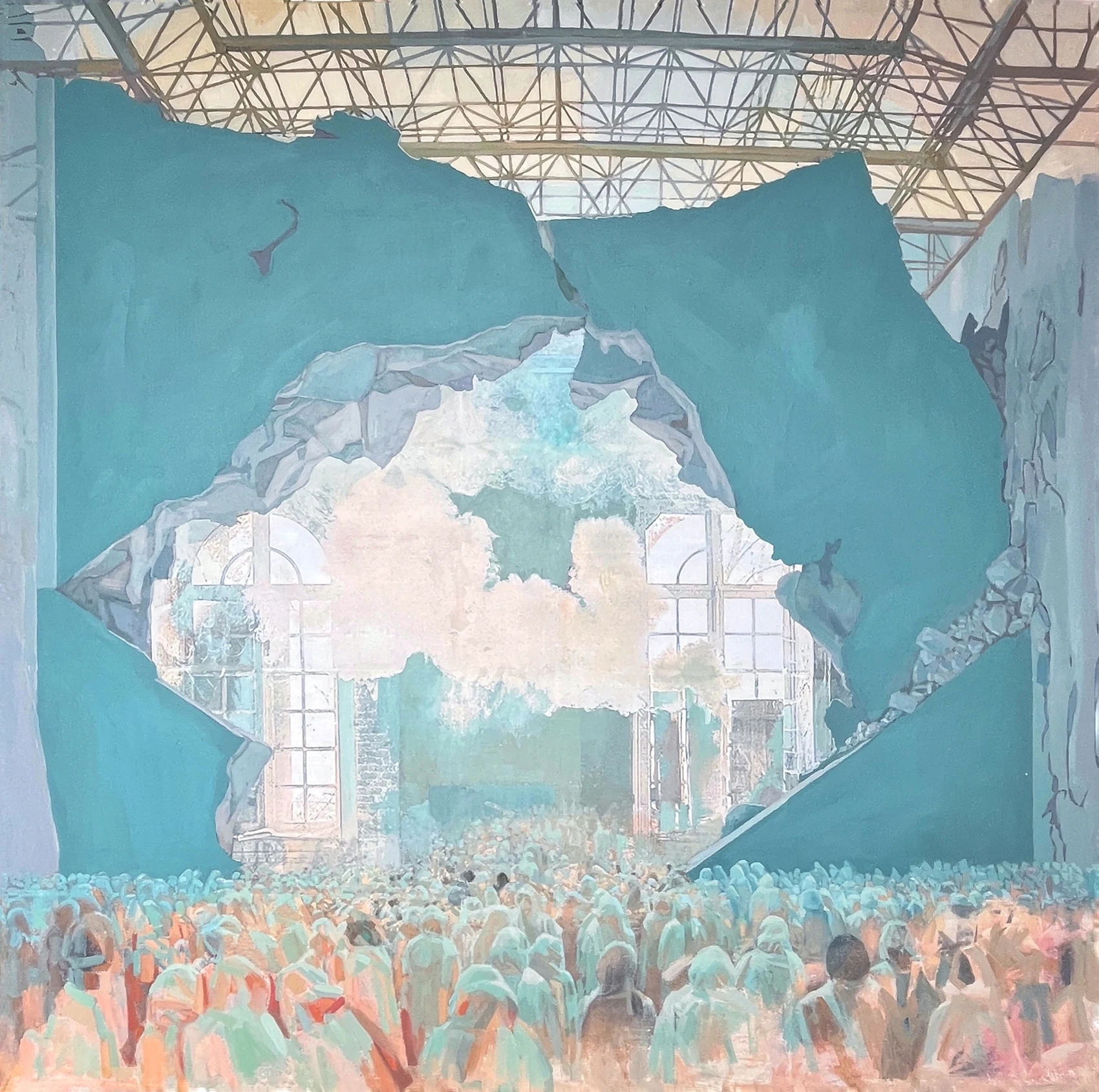 Beyond, a painting by Yared Olivelli