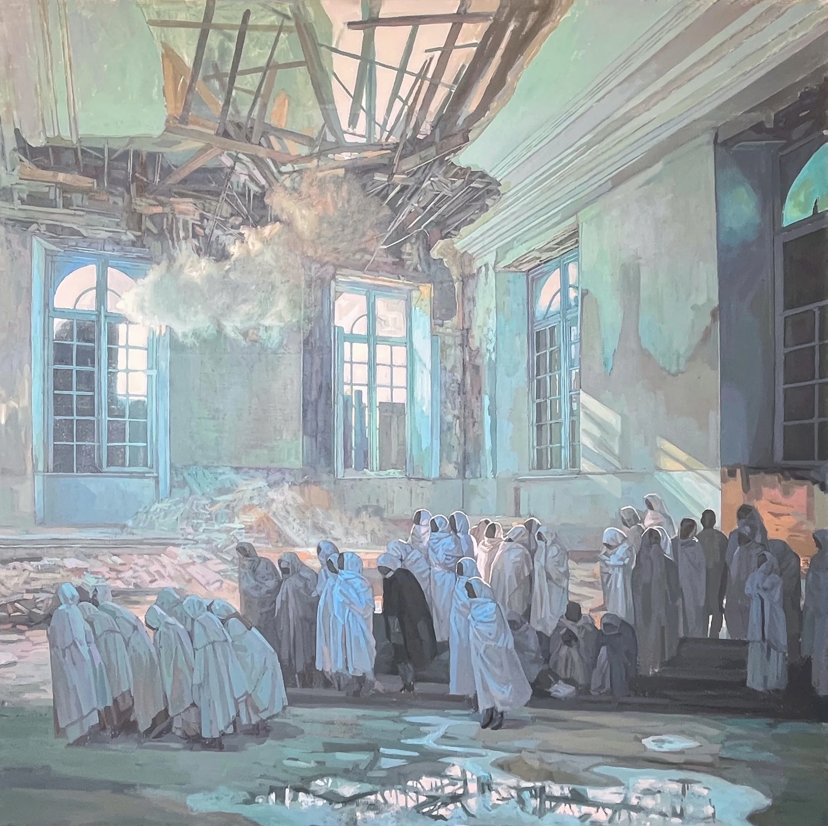 Daybreak, a painting by Yared Olivelli