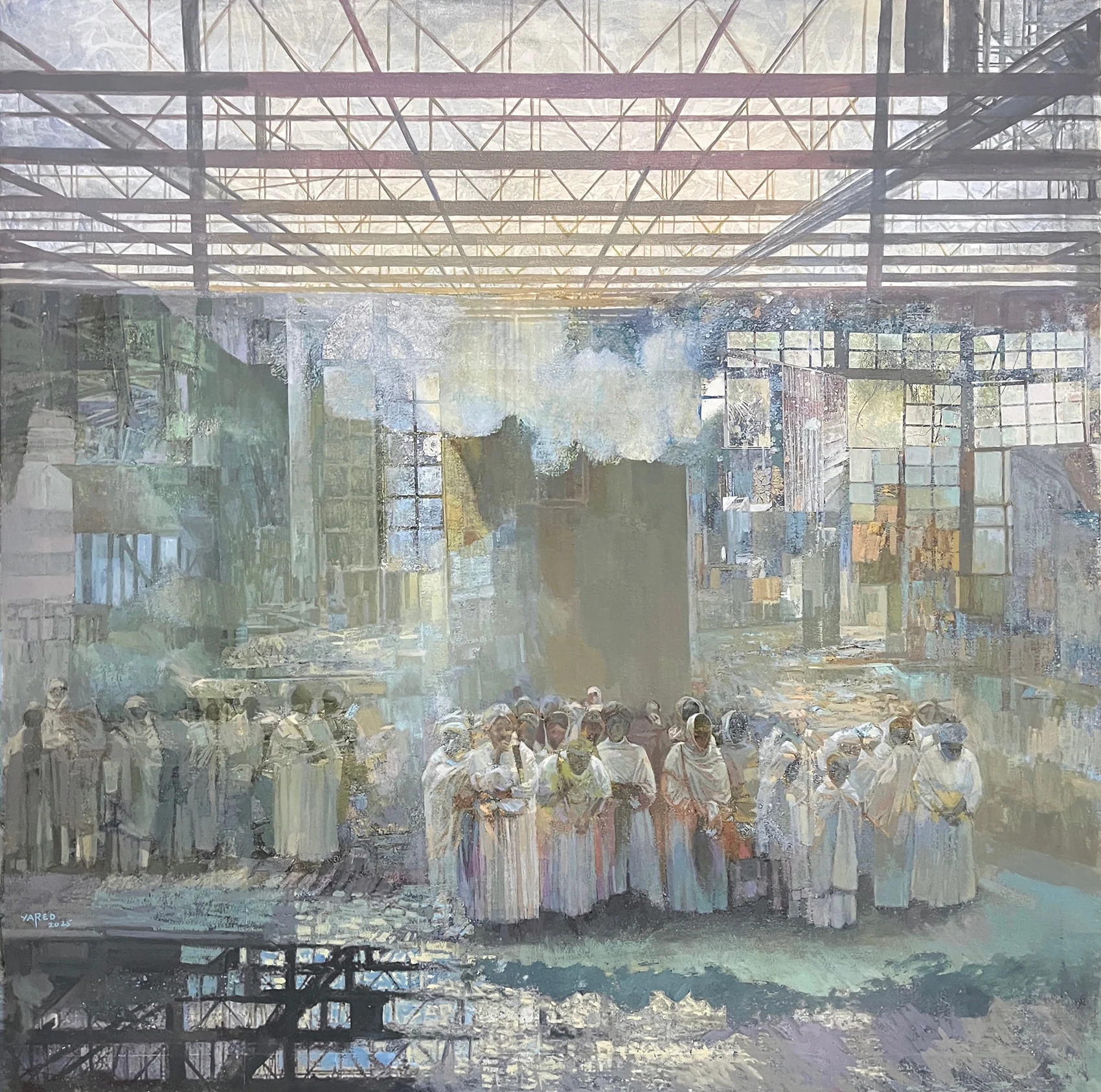 Gratitude (1), a painting by Yared Olivelli