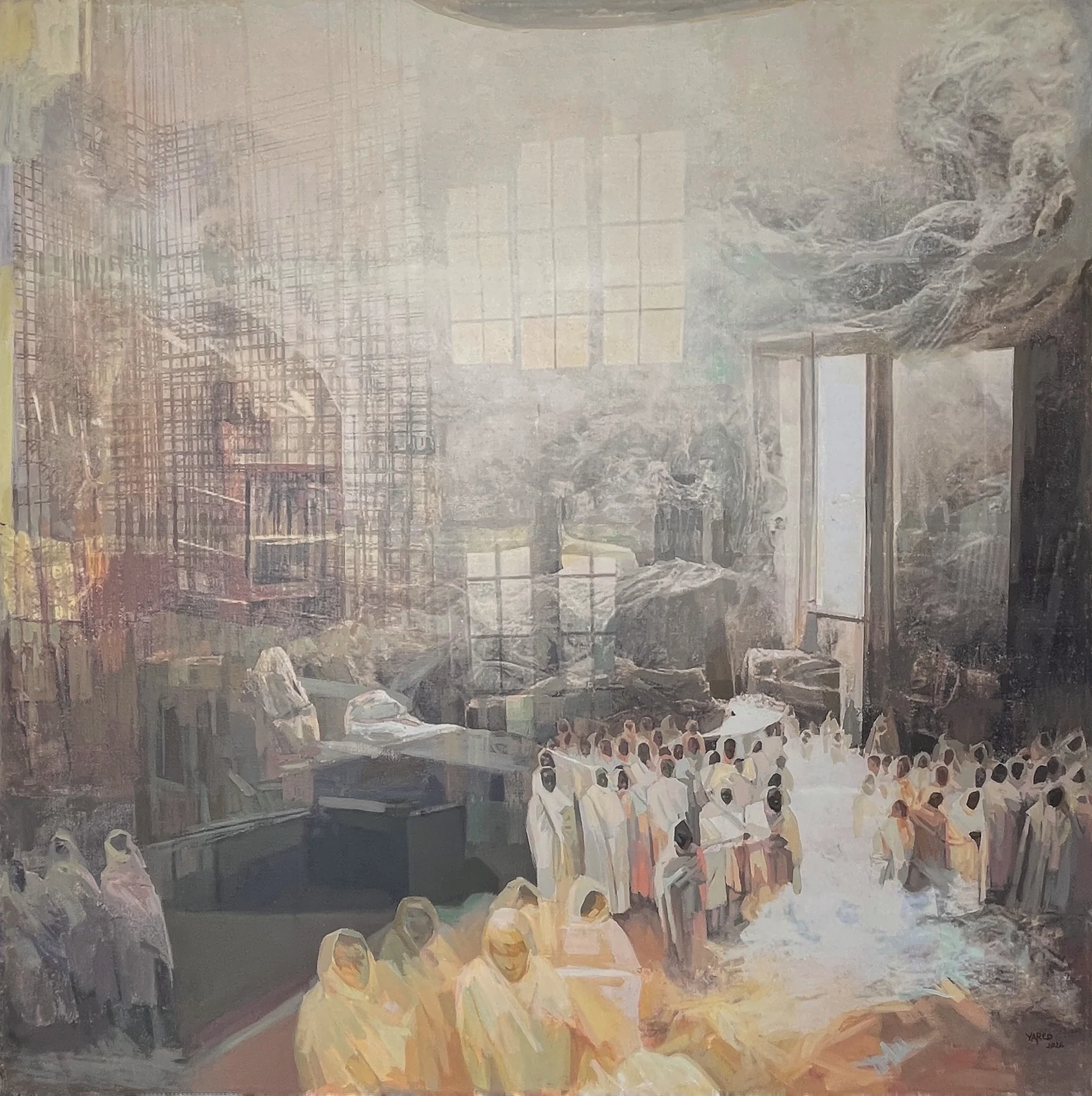 Gratitude (3), a painting by Yared Olivelli