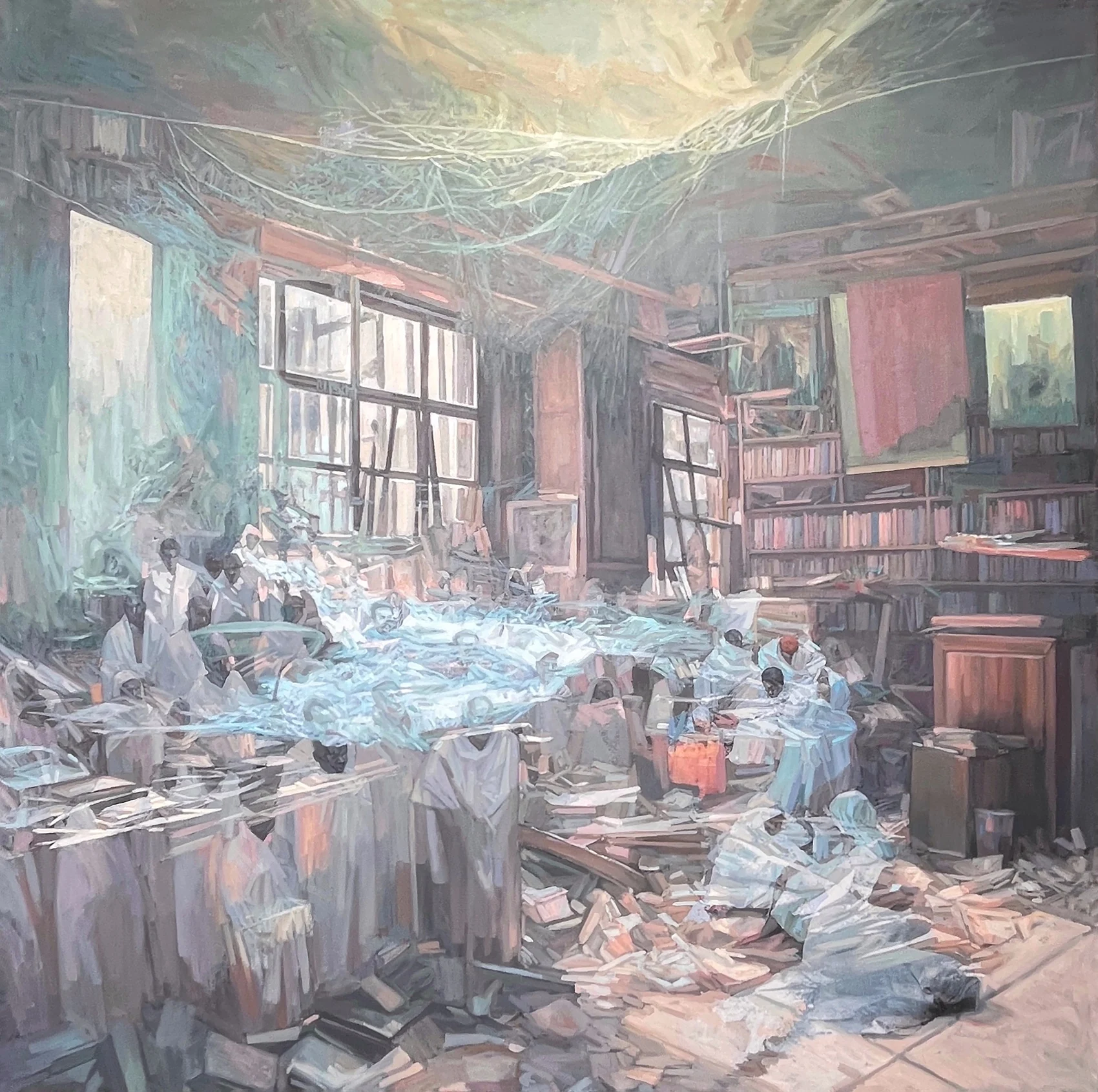Within, a painting by Yared Olivelli