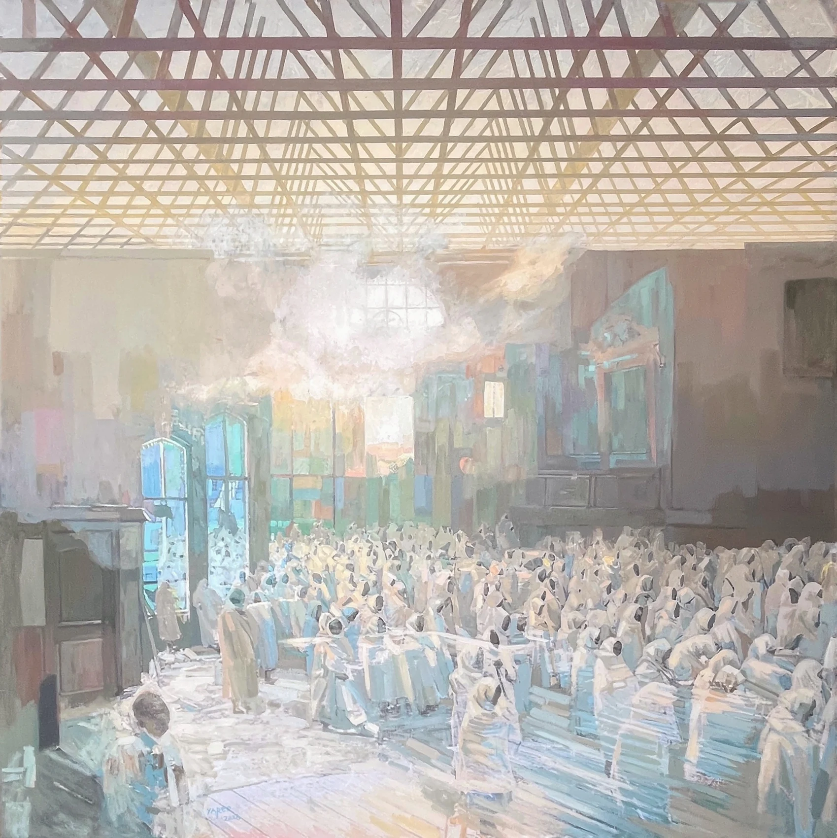 Way In // Way Out, 2026, by Yared Olivelli